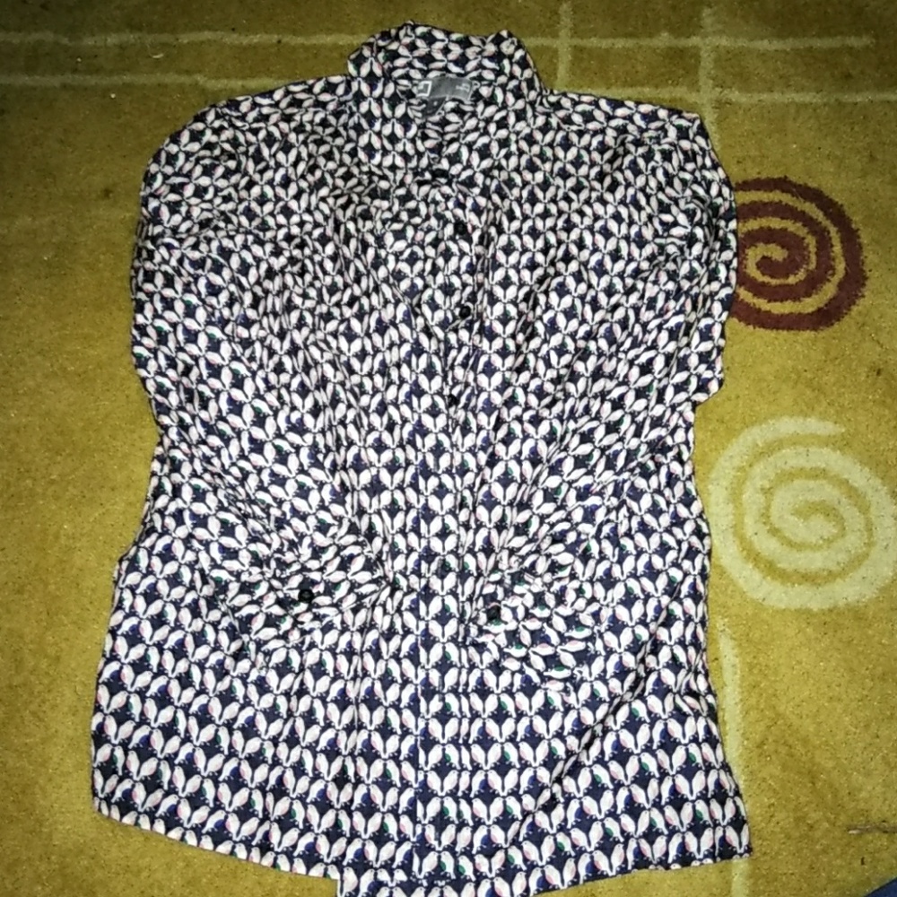 Silk jc penny top size s